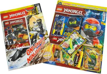 XL-Blindbag Lego Ninjago Helden-Power  (2x Magazines + 2x Lego Extras) Pack 3